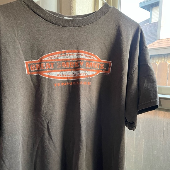 Vtg y2k Delta Great Smoky Mnts. Tennessee short sleeve tee - Picture 1 of 13
